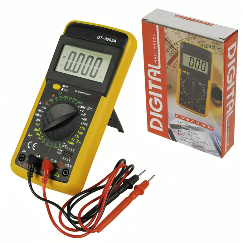 Тестер 9205 A DT-2, 195*90*50мм, пласт.футляр, A, V, R,тест діодів, зумер,, прозвонка