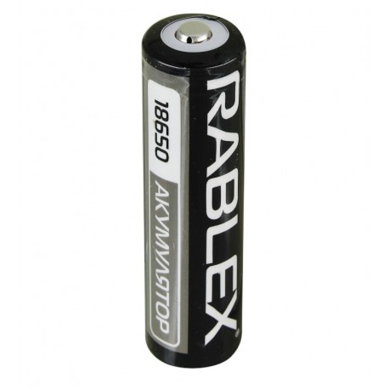 Акумулятор 18650 Rablex 3400mAh 3.7v Li-ion З ЗАХИСТОМ (для ліхтар. POLICE)