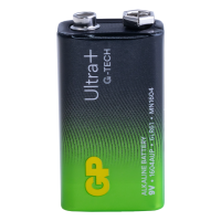 Батарейка GP 1604AUP-U1 лужна Ultra PLUS 6LF22  9V крона, бл.1/10