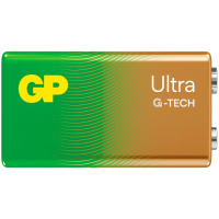 Батарейка GP 1604AU-S1 лужна Ultra 6LF22  9V крона, 1/10