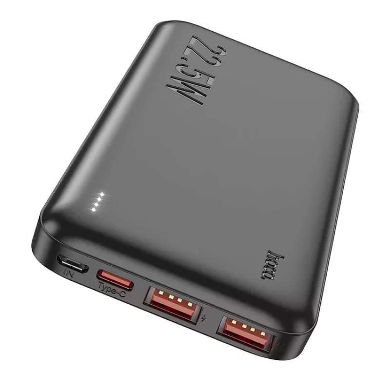Універсальна мобільна батарея Hoco J101 Astute 22.5W fully compatible 10.000mAh Black
