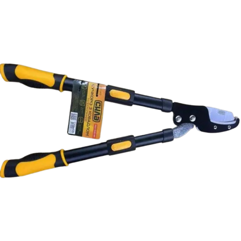 Сучкоріз з лезом ковадлом 690-1020 мм телескопічний  (СИЛА)