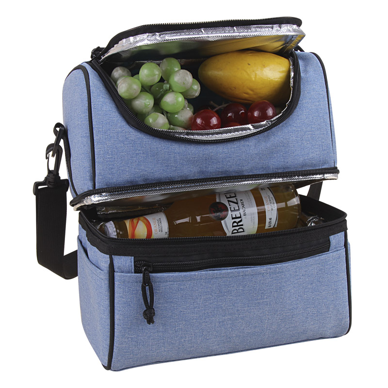 Термосумка 11 л синя (26х16х27 см)  (СИЛА)