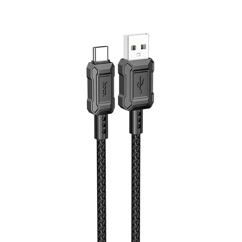 Кабель HOCO X94 Leader charging data cable Type-C 3A/1m Black