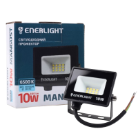 Прожектор світлодіодний ENERLIGHT MANGUST 10Вт 6500K