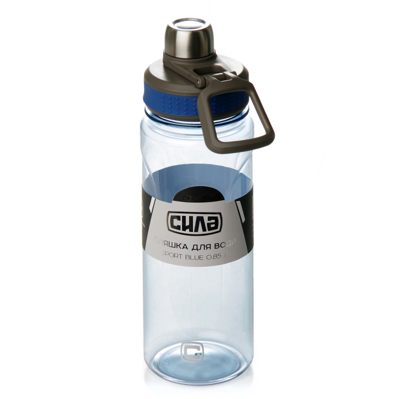 Пляшка для води Sport Blue 0,85 л  (СИЛА)