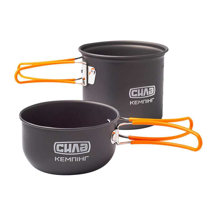 Набір туристичного посуду для походів (чаша+чаша)  (СИЛА)