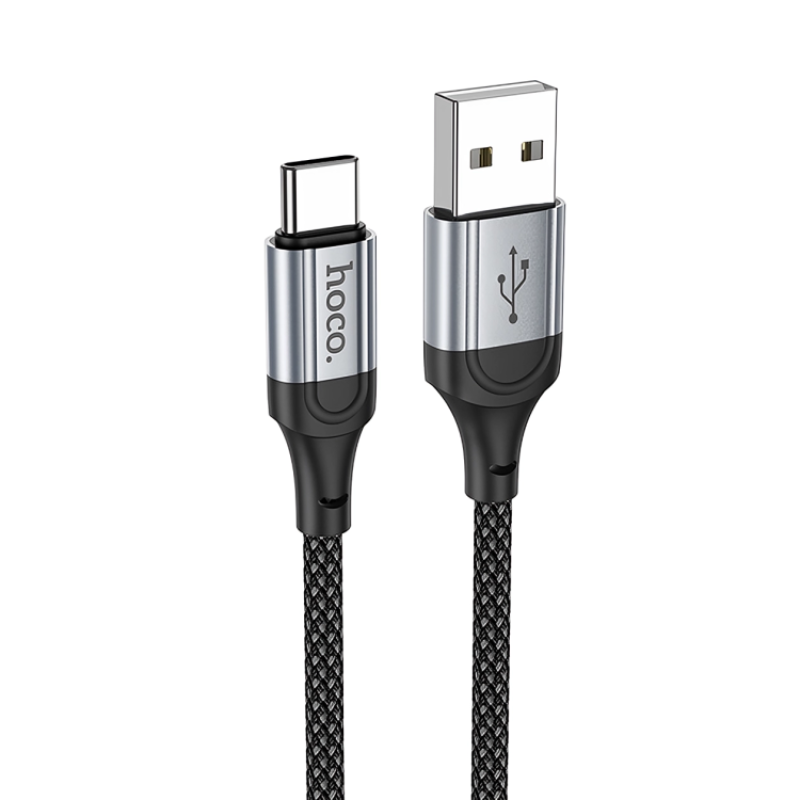 Кабель HOCO X102 Fresh charging data cable Type-C 1m. Black
