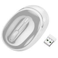 Комп'ютерна миша HOCO GM34 Nuevo dual-mode business wireless mouse gray white