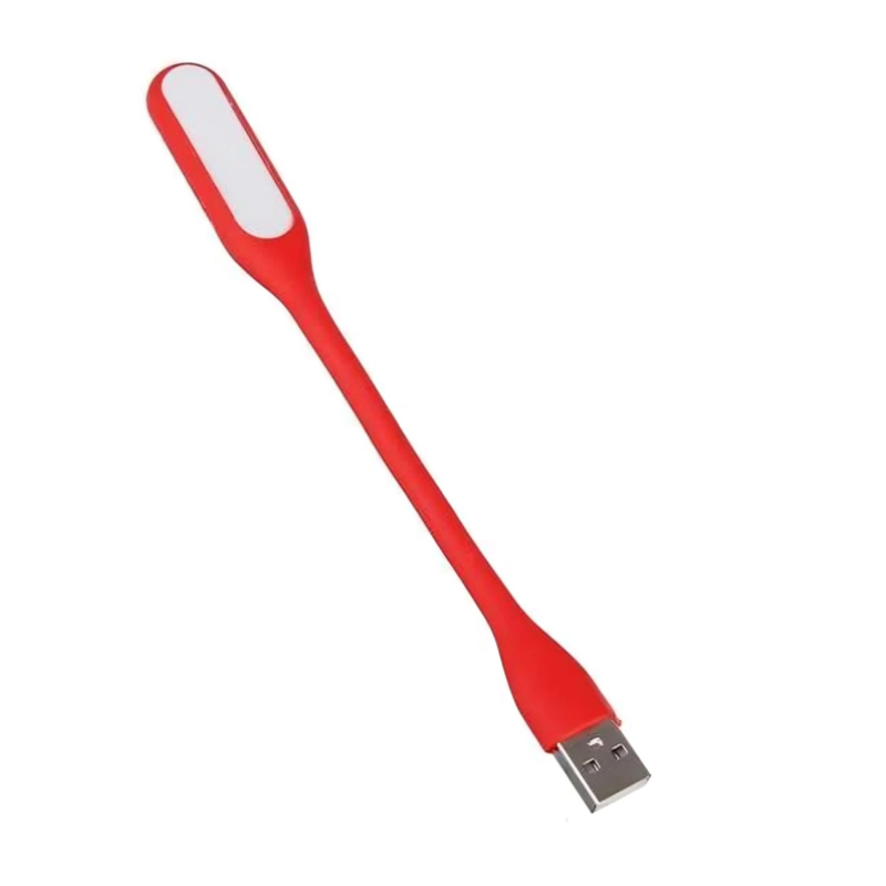 USB Led лампа flexible червона