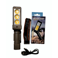 PL 197  Ліхтарик налобний Police  (акамуляторний + водонепронекний + Type-C + 180')