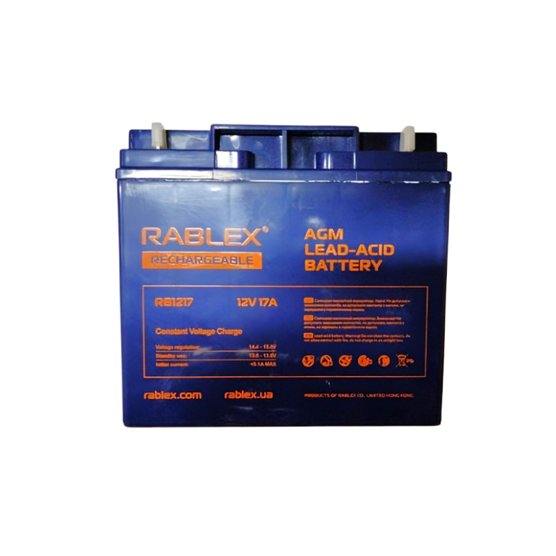 Акумулятор Rablex 12V 17Ah 1/20