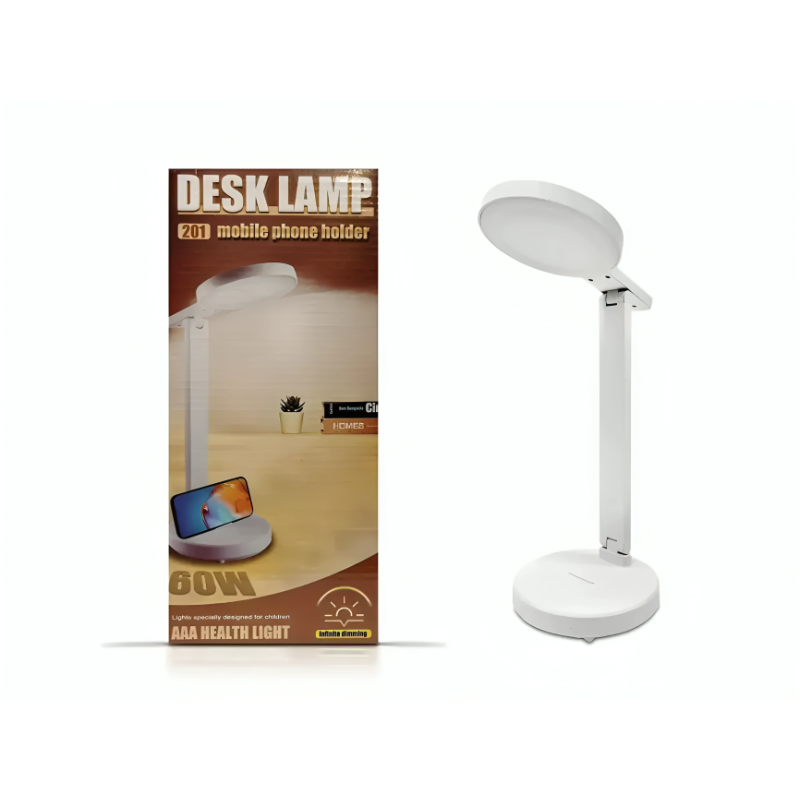 Лампа діодна настільна USB Bailong з акумулятором