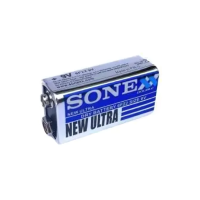 Батарейка Sonex 6F22 крона SHRINK 1/10