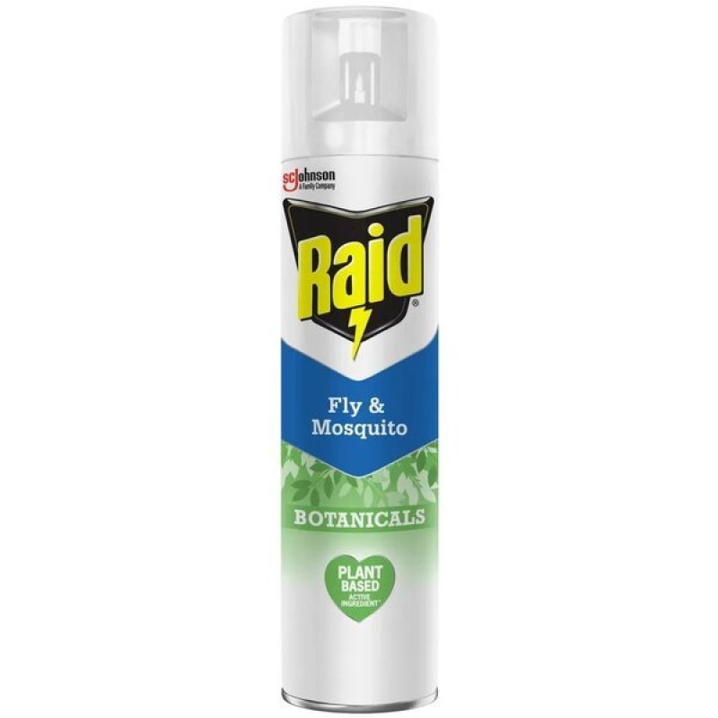 Аерозоль Репелент Raid Ботанік проти мух комарів ос 300мл