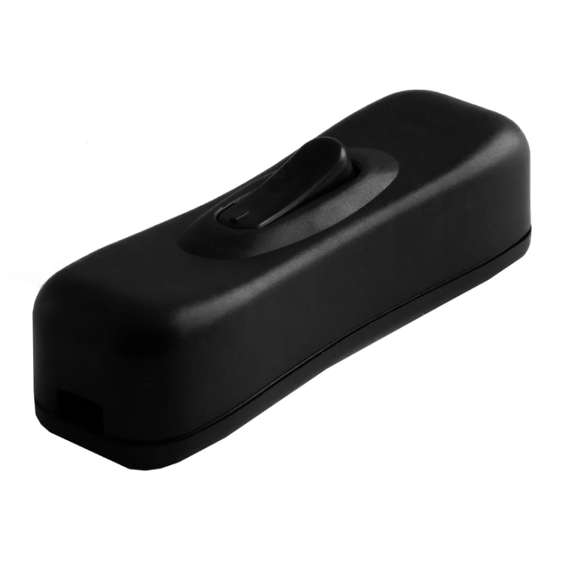 Клавішний вимикач KCD5-304  чорний  Daier