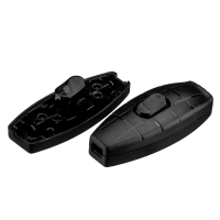 Клавішний вимикач KCD5-305  чорний  Daier