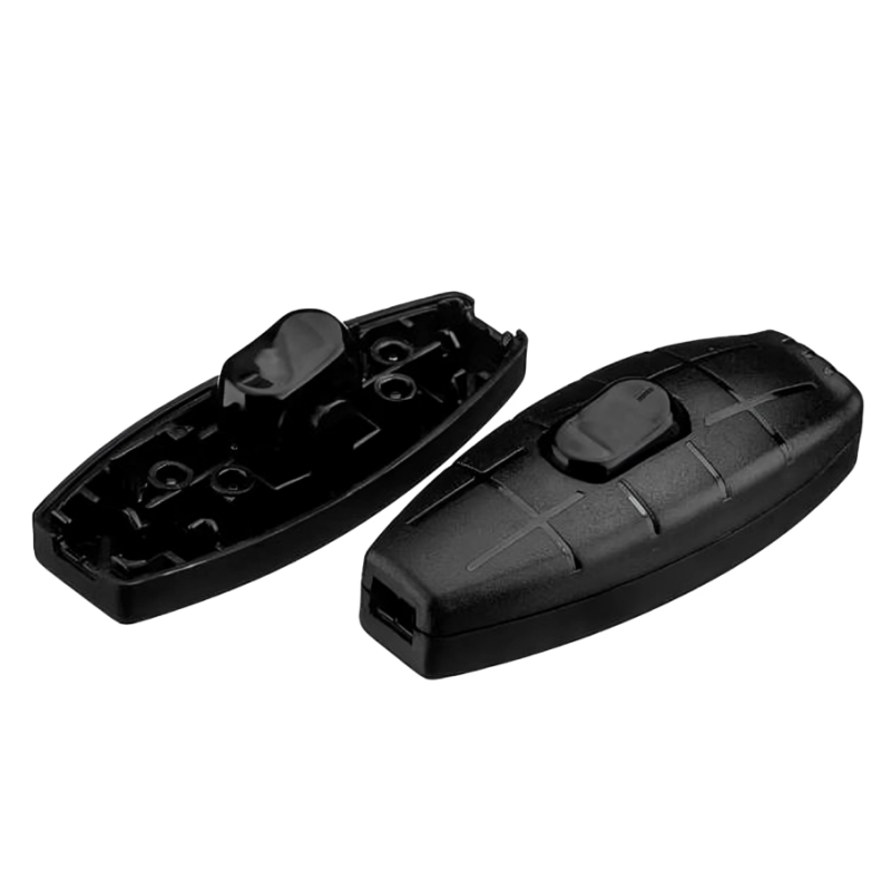 Клавішний вимикач KCD5-305  чорний  Daier