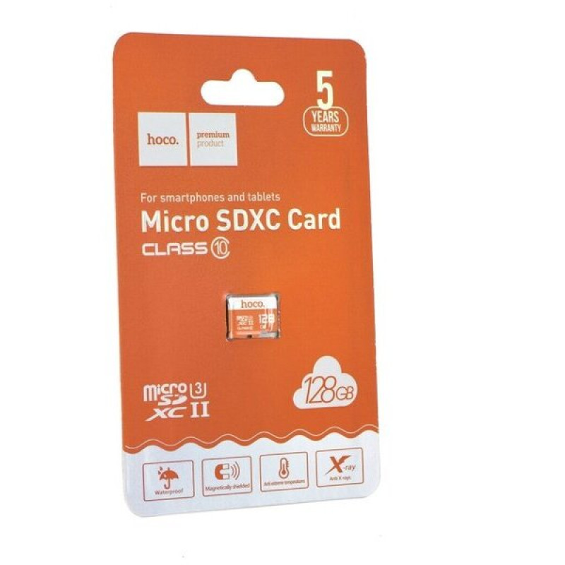Карта памяти Hoco TF Ultra-High-Speed ​​Surveillance Camera Memory Card (128GB)