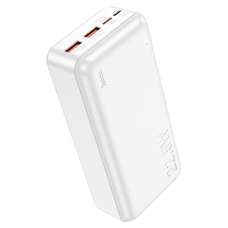 Універсальна мобільна батарея Hoco J101B Astute 22.5W fully compatible 30.000mAh White