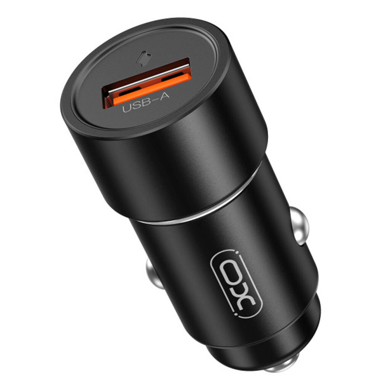 АЗП XO CC54 USB QC3.0 18W Чорний