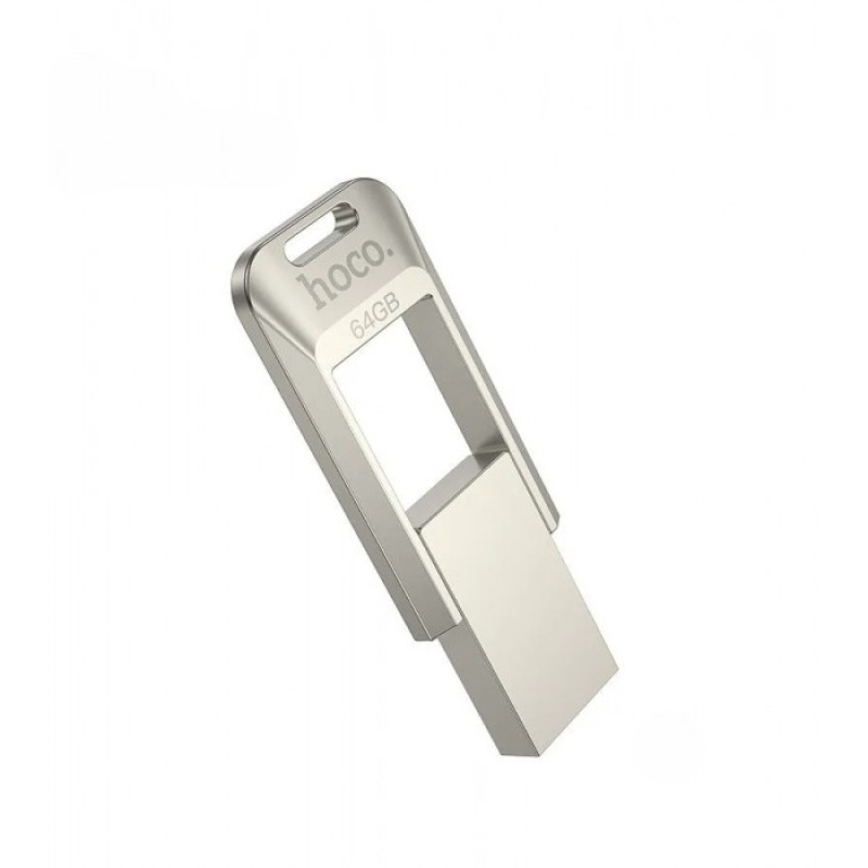 Флеш-накопичувач USB HOCO UD16 Smart USB3.0 64Gb silver