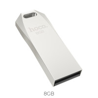 Флеш-накопичувач USB HOCO UD4 Intelligent high speed  8Gb silver
