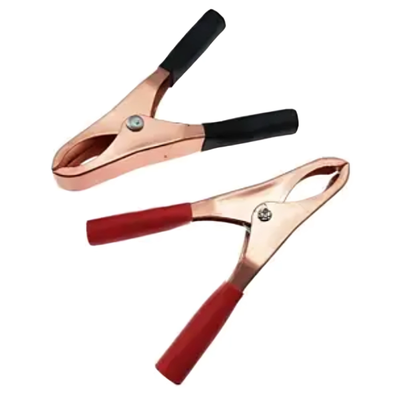 Зажим для клем 5 А мідь (1000) (ЧЕРВОНИЙ+ЧОРНИЙ)