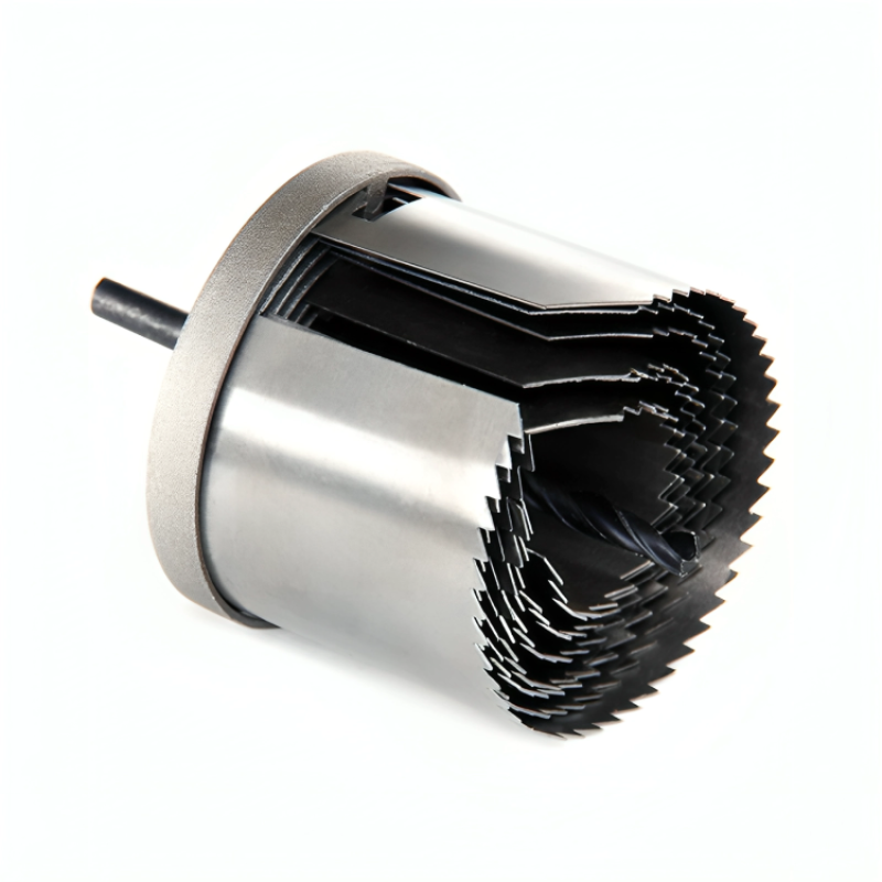 (new) Набір коронок по дереву і гіпсокартону 9 предметів , глибина 43 мм (26/32/36/45/50/56/63) APRO