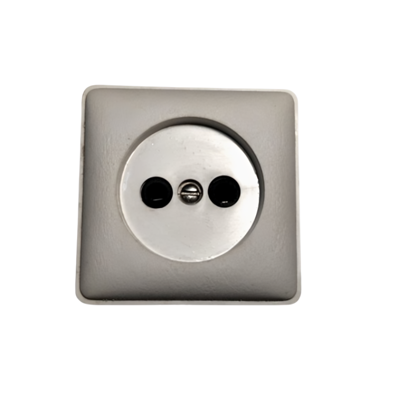 Розетка зовнішня 1-а керамика (підпружений контакт) 10А 250В  S 1311