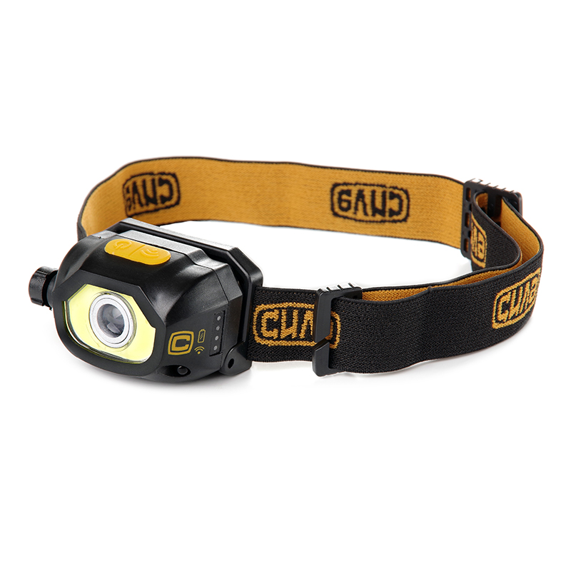 Ліхтар налобний Зум з сенсором (Li-ion 1000 мАг)  (СИЛА)