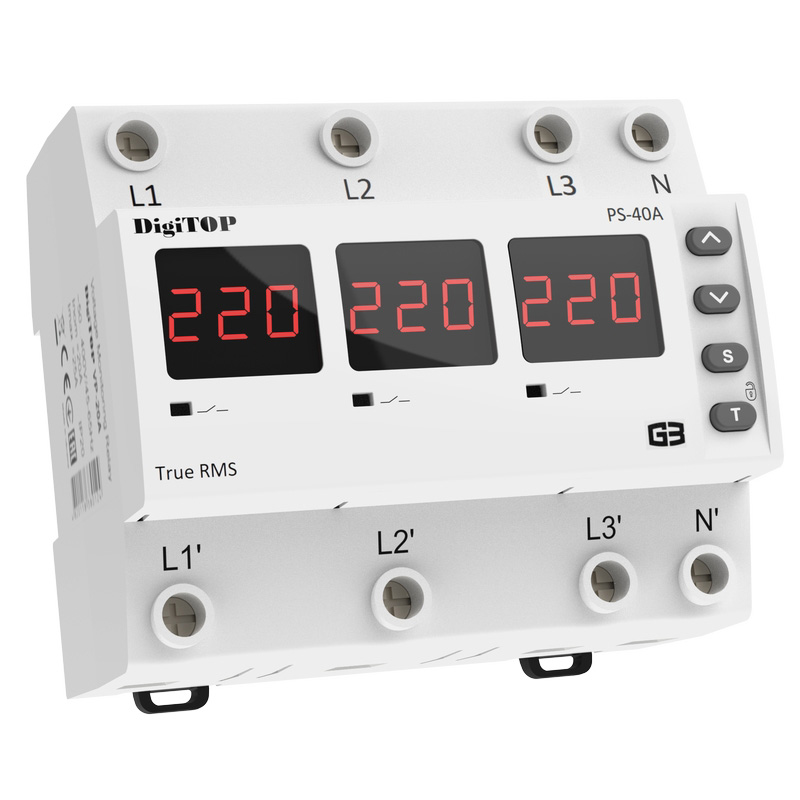 Перемикач фаз DigiTOP PS-40A M6R