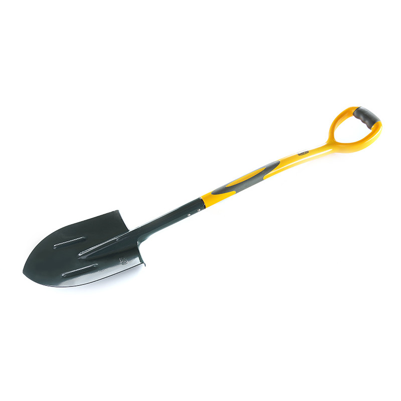 Лопата з фібергласовою ручкою штикова 290×210×1050 мм 1,9 кг  (СИЛА)	
