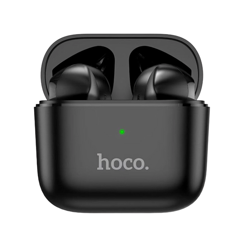 Навушники бездротові HOCO DES08 Air wireless headset TWS Black edition