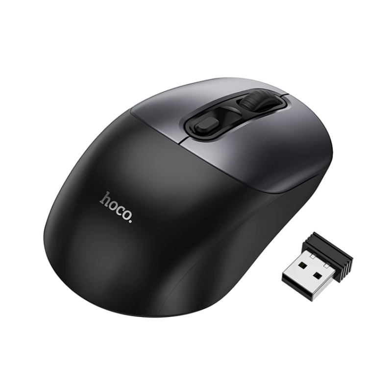 Компьютерная Мышь HOCO GM28 2.4G business wireless mouse Черная 