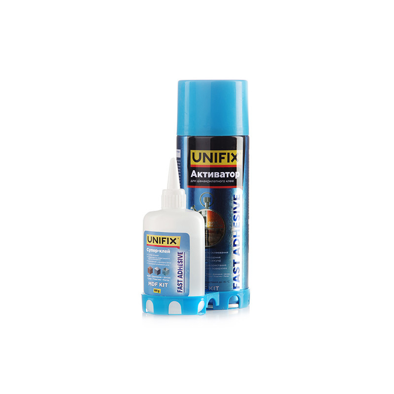 Клей з активатором 200 мл + 50 г  (UNIFIX)