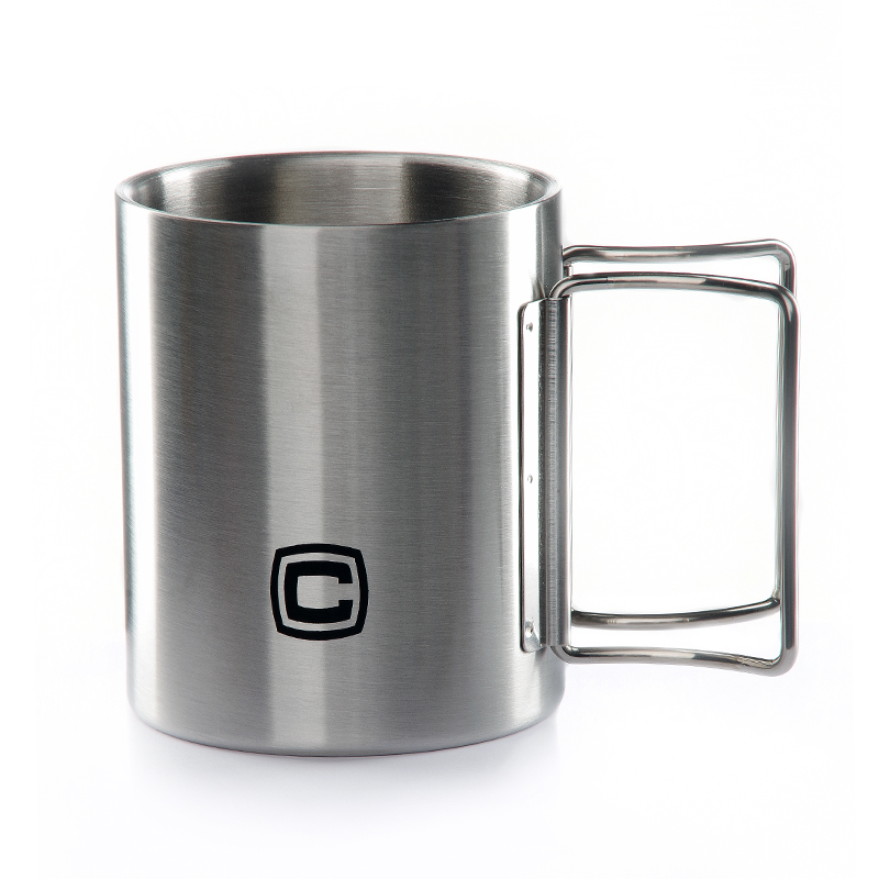 Термокухоль зі складними ручками metall 350 мл  (СИЛА)