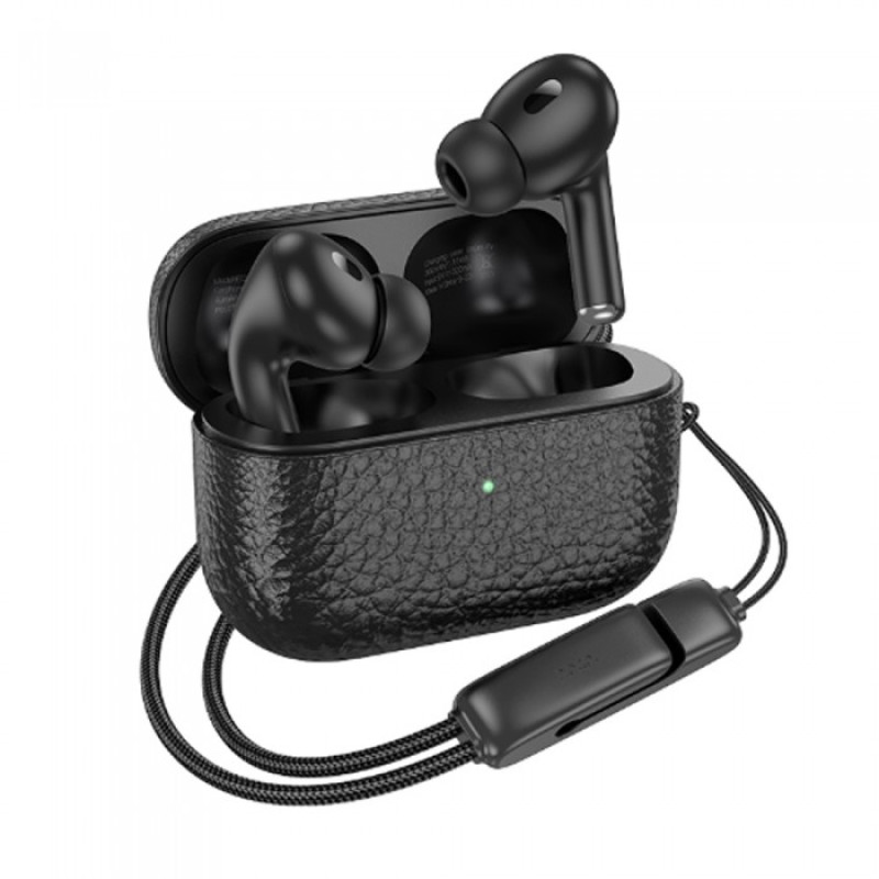 Навушники бездротові HOCO EQ9 Duke true wireless BT5.3/7hours Black