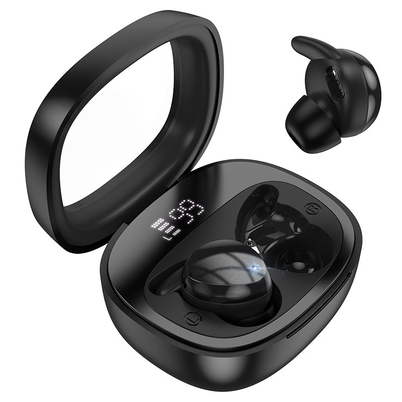 Навушники бездротові HOCO EW65 Shadow true wireless sleep BT headset Black