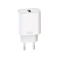Мережевий зарядний пристрій XO L103 (EU) QC3.0 18W Charger Білий