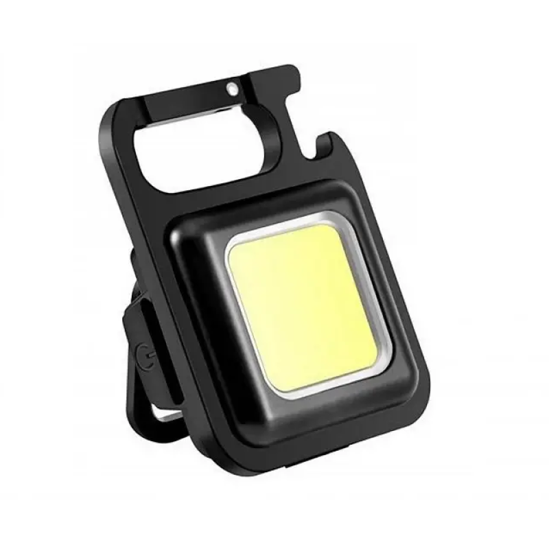 Світлодіодний ліхтарик з карабіном на акумуляторі 4,5*6,5 см TYPE-C