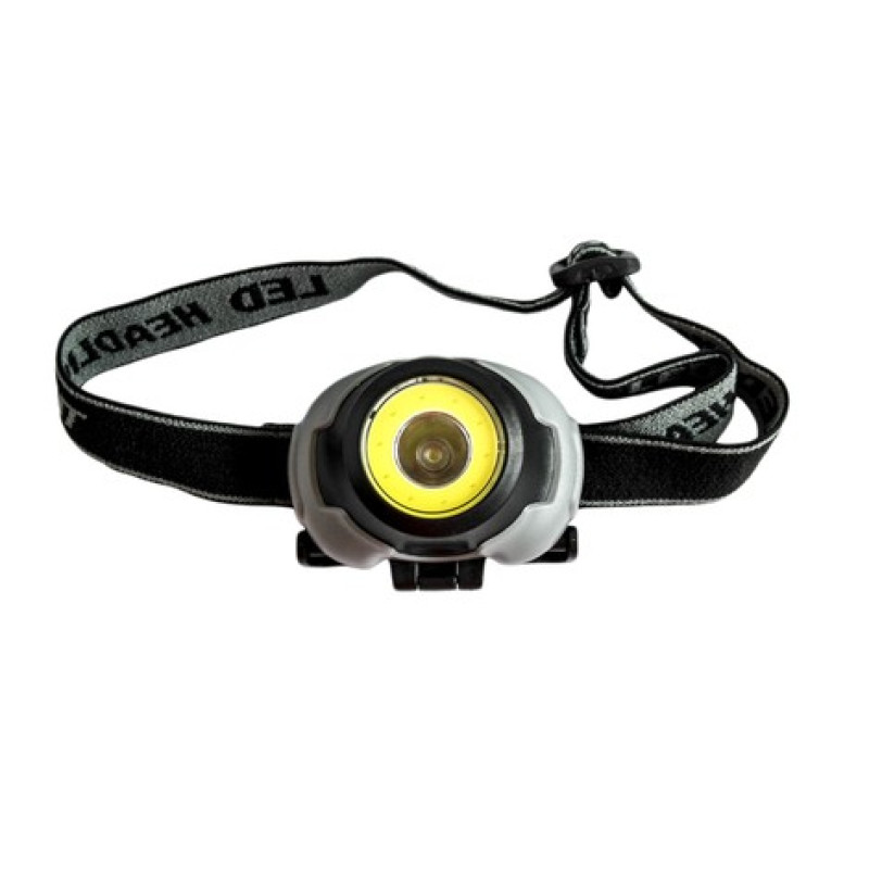 Ліхтар PL 010(KX-1802) на лоб LED+COB, 3 реж., 3*AAA