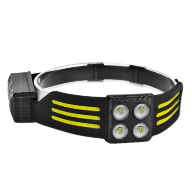 Ліхтар PL 173 на лоб 4*XPE LED POLICE, SENSOR, 3 режима, 2*18650 Li-ion акк.