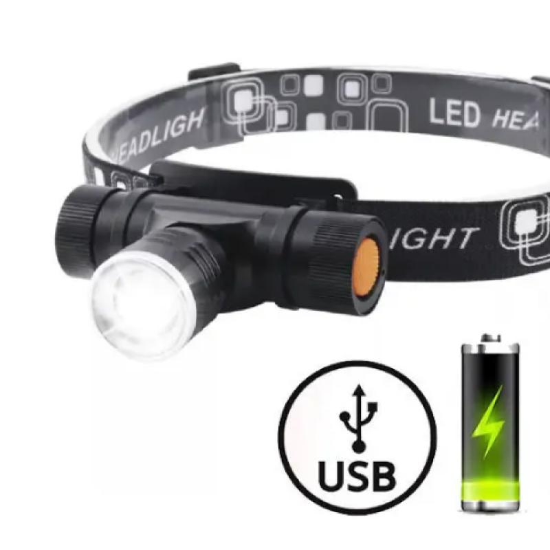 Ліхтар 128 на лоб 1*T6 POLICE, 3 режима, 1*18650 Li-ion акк.