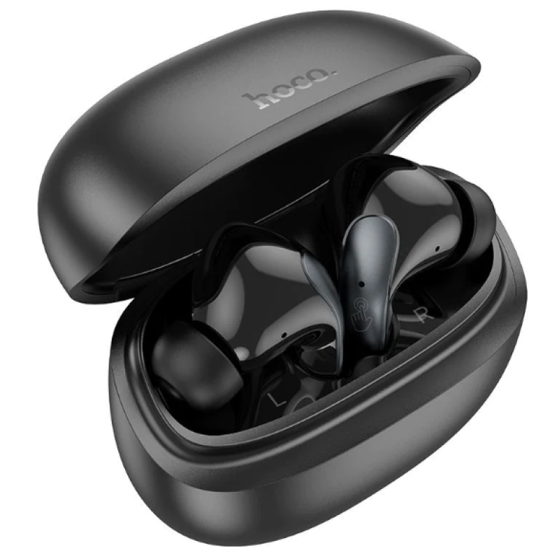 Наушники HOCO EQ5 Energy true wireless ANC+ENC noise reduction BT headset Black