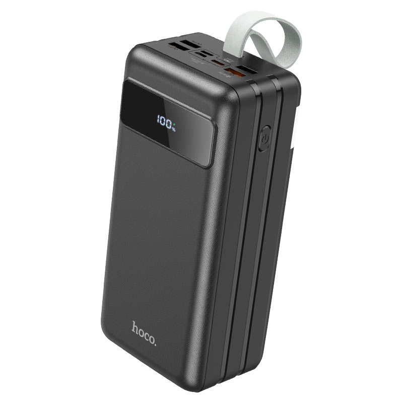 Power Bank Hoco J86B Electric 22.5W fully compatible PD20W/QC/LCD/Lamp 60 000mAh Black