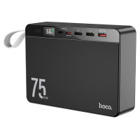 Power Bank Hoco J94 Overlord 22.5W fully compatible PD20W/QC/LCD 75 000mAh Black