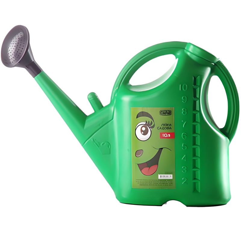 Лійка садова Носоріг 10л (зелена)  (СИЛА)	