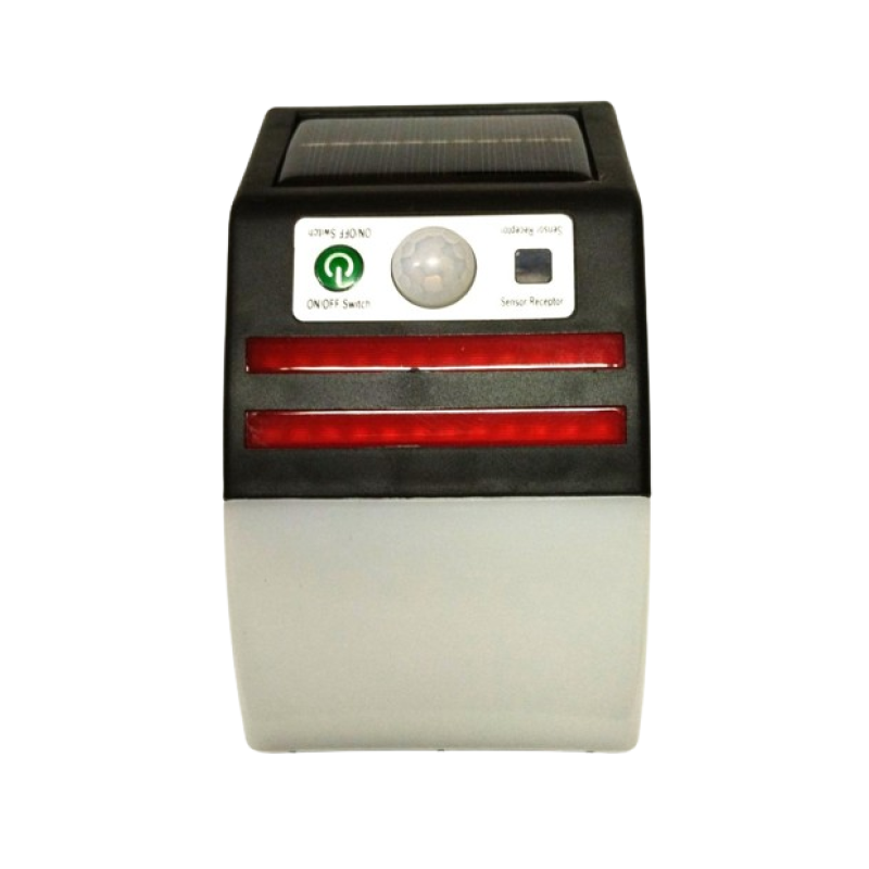 PL454  Вуличний ліхтар з сонячною панелю  з датчиком руху