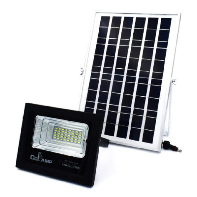 CL-730S  Вуличний світильник CcLamp CL-730S 50W із сонячною панеллю